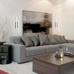 Настенный светильник Eurosvet Hi-tech 90020/2 хром (LED, 220V)