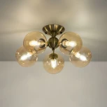 Потолочная люстра Citilux Томми CL102153 (220V, шарики, молекулы)