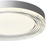 Светильник настенно-потолочный Sonex металл/акрил/серебро/прозрачный Sonex Mitra 7728/76L LED 76Вт INFINITA (220V, круглые)