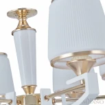 Подвесная люстра Arte Milano Florentia-2457 302457/6 Wh/Gd (220V, на цепи)