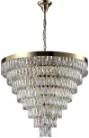 Подвесная люстра Crystal Lux Abigail SP22 D820 GOLD/TRANSPARENT