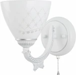 Бра с выключателем Arte Milano AM343837 343837/1W WT+SL (220V)