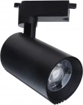 Трековый светильник светодиодный 20031 20031TRA/02 LED 20W 4200K черный матовый (220V, круглые)