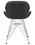 Стул обеденный BUTTERFLY CHROME (ножки хром, цвет чёрный)