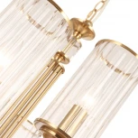 Подвесная люстра Crystal Lux GLORIA SP9 BRASS (220V, на цепи)