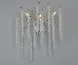 Бра Kink Light Шанти 07871D,16 (220V, хрусталь, подвески, листья, ветки)