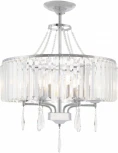 Подвесная люстра хрустальная на штанге Arte Milano Sorrento-1009 371009/6/50/500 CR (220V)