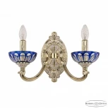 Бра Bohemia 7209 7209B10/2/175 GW P Clear-Blue/H-1H