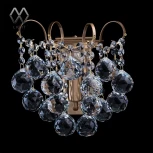 Бра MW-Light Жемчуг 232028201 (220V, хрусталь, подвески, шарики)