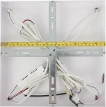 Потолочная люстра светодиодная Natali Kovaltseva Gravur LED LAMPS 81383 с пультом ДУ, моб. приложением 80W, белый, LED