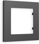 Рамка Ambrella Volt ALFA Techno (Графит Мягкое касание) 1-ая AF220801