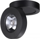 Светильник накладной/встраиваемый Novotech Groda 359412 черный IP20 LED 5W 220V 4000K 240Лм (круглые)