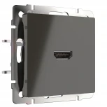 Розетка HDMI (серо-коричневый) WL07-60-11 (a039271)