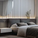 Подвесной светильник светодиодный Eurosvet Layla 50257/1 LED никель (220V, на проводе, кольцо)