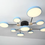 Потолочная люстра с пультом на штанге LED Lu Carte LC-11-1727