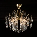 Потолочная люстра на штанге Citilux Селена CL302163 (220V, хрусталь)