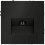 Розетка Ethernet RJ-45 (черный матовый) Voltum S70 VLS060108