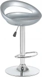Стул барный DISCO (серебряный)