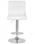 Стул барный DOBRIN CANDY (белый) 5006-LM CANDY, цвет сиденья белый, основания хром