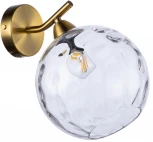 Бра настенное Memoria V000095 (11003/1W Clear) (220V, шар)