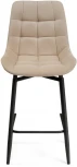 Полубарный стул Notta Алст К крутящийся бежевый / черный 502281