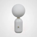 Настольная лампа Parachilna Aballs White (D20) ImperiumLoft 43,305 (186171-22) (220V, выключатель, шар)