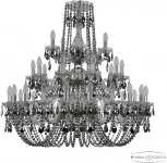 Подвесная люстра Bohemia 1402 1402/20+10+5/360/3d Ni R781