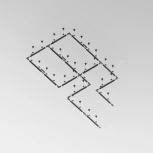 Шинопровод 3м Trinity накладной/подвесной черный (трехфазный) Maytoni Technical TRX005-313B (220V)