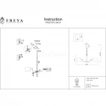 Подвесная люстра Freya Anita FR5012PL-05CH (220V, на цепи)