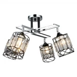 Потолочная люстра Imex MD.3372-4-S CH+BK