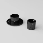 Встраиваемое крепление для круглого гибкого неона черный Elektrostandard Full light FL 2860