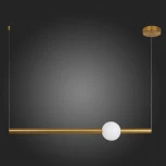 Подвесной линейный светильник IP22 светодиодный ST Luce Angurra SL1222.223.01 в форме шара