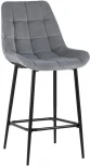 Стул полубарный Stool Group Флекс велюр серый УТ000025264