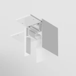 Угловой коннектор S35 накладной белый (магнитный) Maytoni Technical TRA004CL-21W