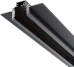 Шинопровод под гипсокартон встраиваемый магнитный черный 2м Maytoni Busbar trunkings Exility TRXM034-422B (48V)