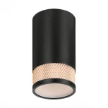 Точечный светильник накладной Wolta WSL-GU10/12BG под лампу GU10 Черный / золотой RETE