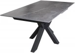 Стол раскладной Lincoln (160+40 см) керамика серый Top Concept 2001000000951