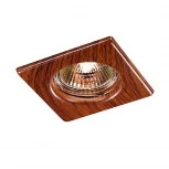 Встраиваемый точечный светильник Novotech Wood 369717