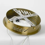 Подвесной светильник Lussole Duval LSP-7155 (LED, 220V, на тросе, круглые)