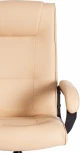 Кресло MAXIMA Хром (22) кож/зам, бежевый, 36-34 Tetchair 19514