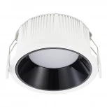 Встраиваемый светильник ST Luce ST755.438.12 Черный LED 1*12W (220V, круглые)