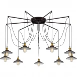Подвесной светильник Citilux Эдисон CL451291 (220V, на проводе, паук)