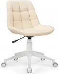 Компьютерное кресло Woodville Келми 1 слоновая кость / белый 518296