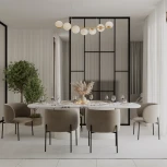 Подвесной светильник Maytoni Reels MOD268PL-07G (220V, на проводе, шарики)