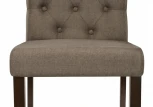 Обеденный стул Woodville Amelia dark walnut / fabric brown 11018