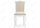 Деревянный стул Woodville Луиджи белый / бежевый 450682