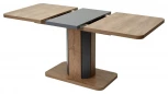 Обеденный стол M-City STORK Дуб Канзас/ Графит 120