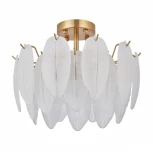 Потолочная люстра на штанге Arte Milano Rim 315009/D400 BS (220V, перо)