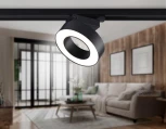 Трековый однофазный светодиодный светильник Ambrella Track System GL6868 (220V, кольцо)