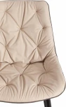 Обеденный стул Tetchair ALTUS (Ткань,Экокожа,Металл/Бежевый,Темно-серый,Черный) 19168